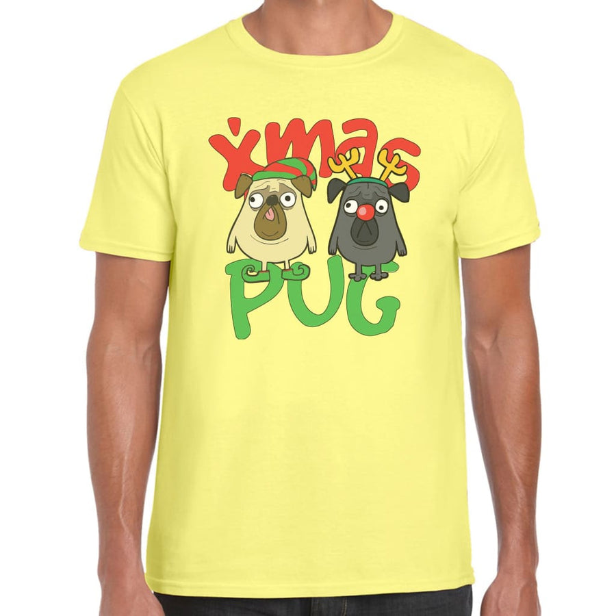 Xmas Pug T-shirt
