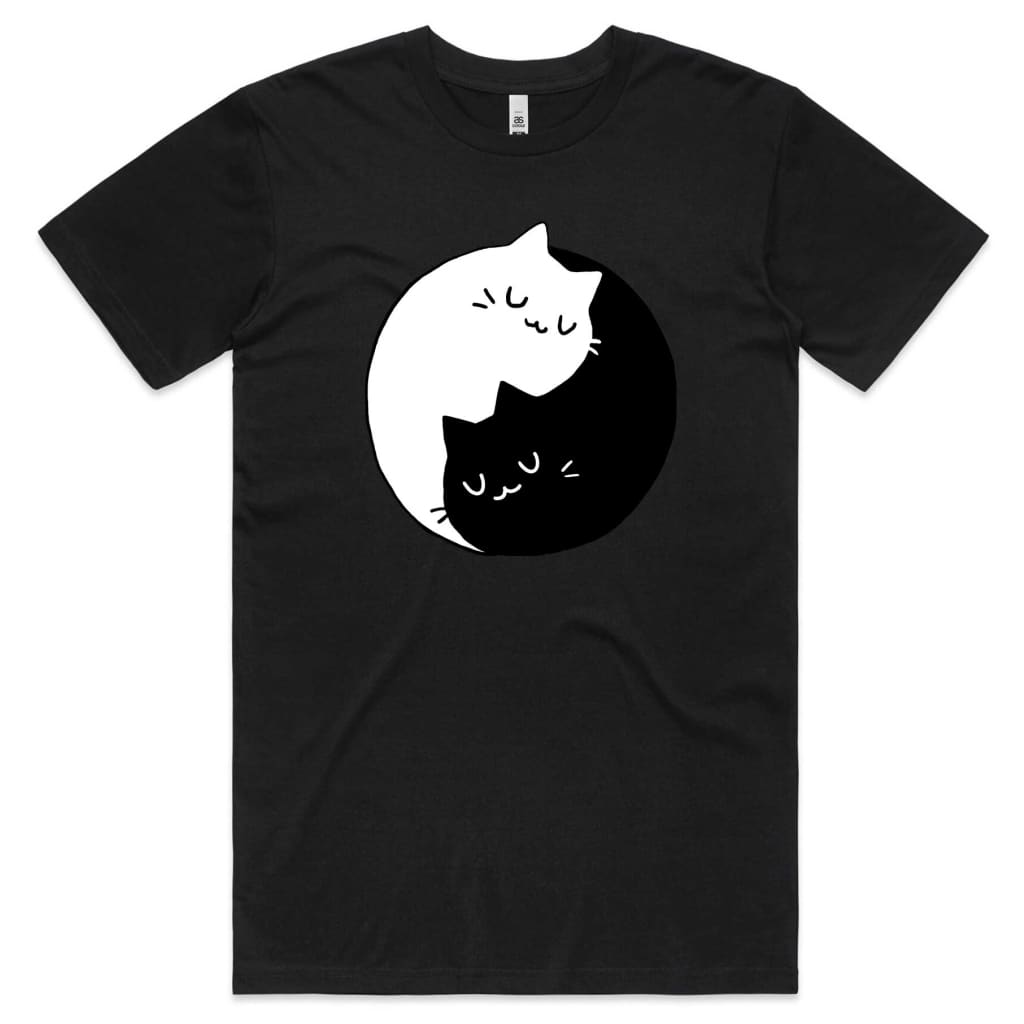 Ying Yang Cat T-shirt