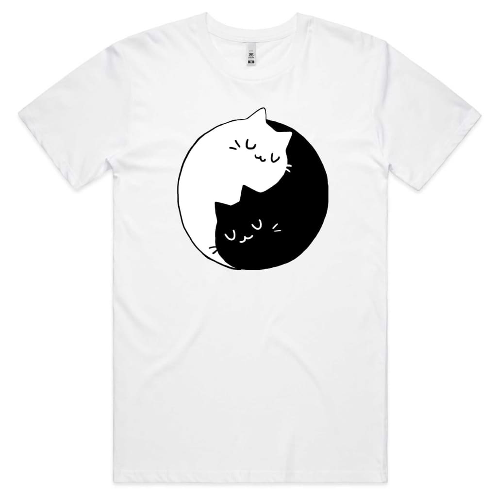 Ying Yang Cat T-shirt