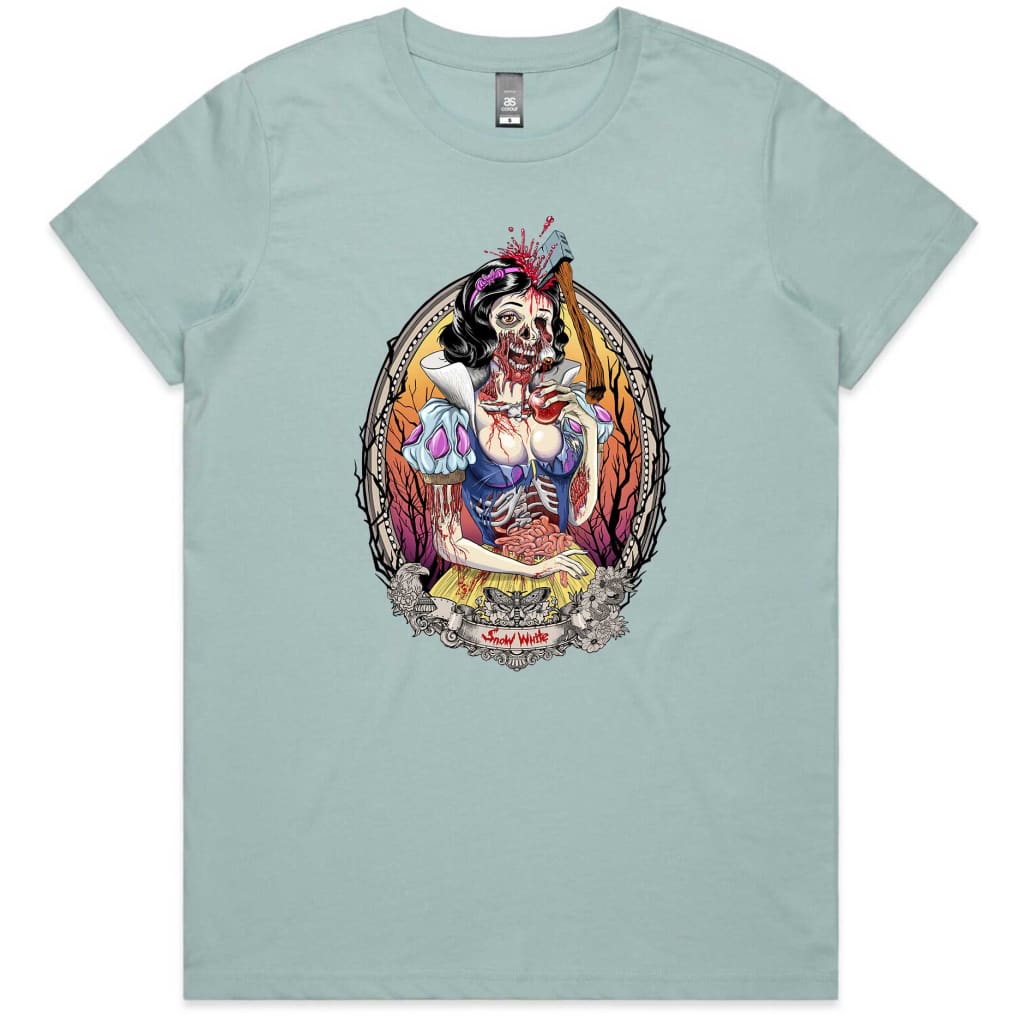 Zombie Snowwhite Ladies T-shirt